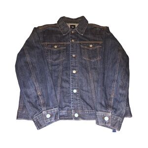 Gap 1969 Jean Jacket Size Large EUC!!! Classic Style Darker Blue Great Shape!